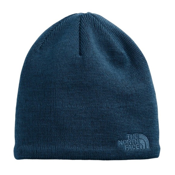 The North Face Beanie Hat Knit Cap Blue One Size Adult One Size - Picture 1 of 3